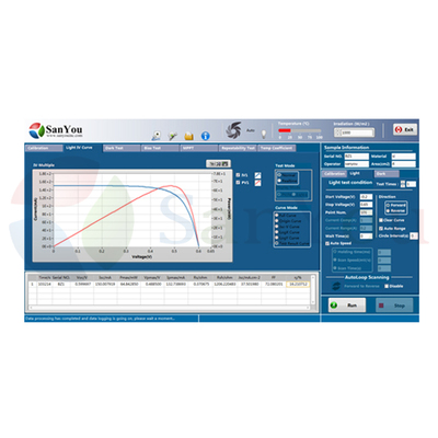 太阳能电池IV测试软件